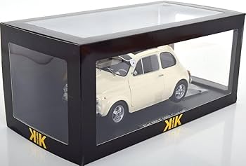 Amazon | KK scale 1/12 Fiat 500 F Custom 1968 クリーム 完成品