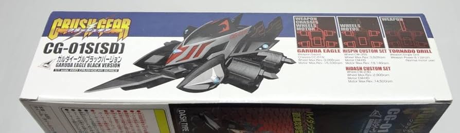 Amazon.co.jp: クラッシュギア ガルダイーグル ブラックカスタムセット