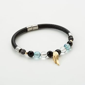 Amazon.co.jp: Phiten RAKUWA Bracelet, Wings Gold : Sports & Outdoors