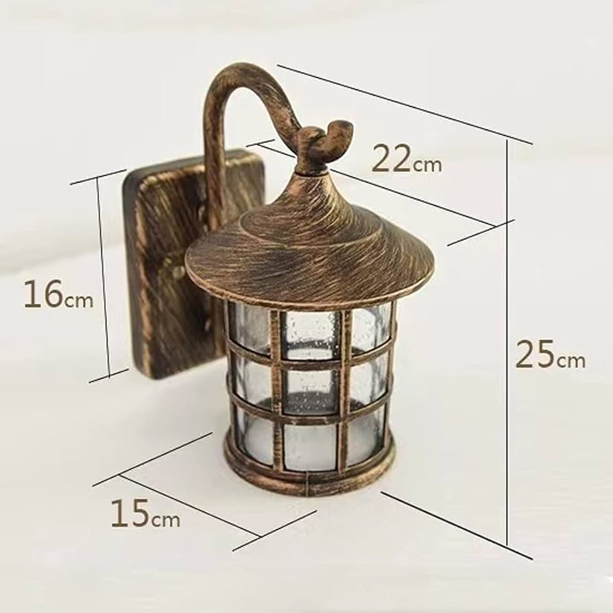 Amazon.co.jp: ALLUCK 屋外 ウォールランプ アンティーク ブラケット