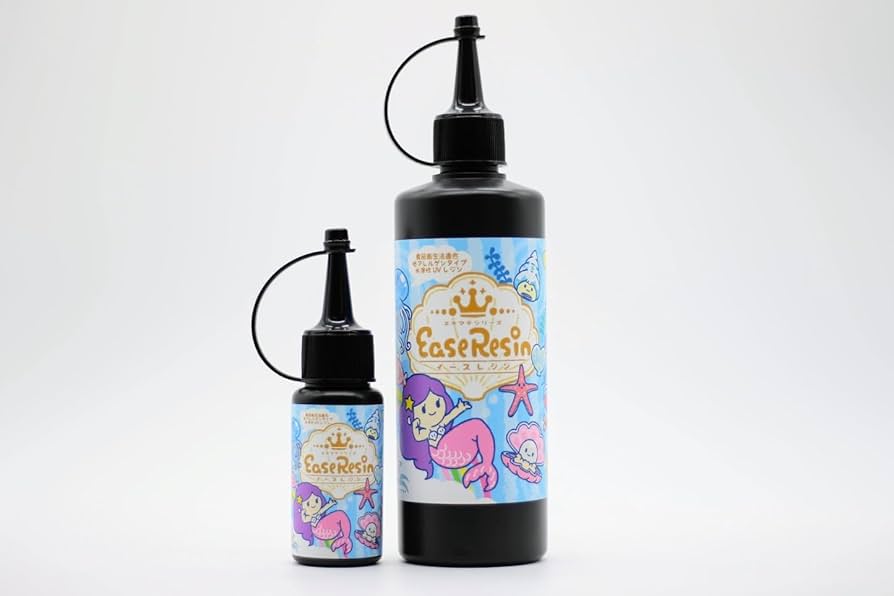 Amazon | EaseResinクラフト用低アレルゲンUVレジン液