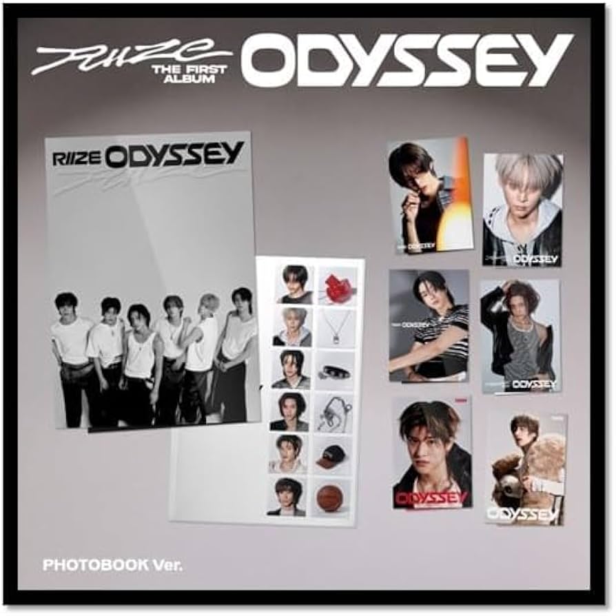Amazon.com: KPop RIIZE ODYSSEY [Photobook Ver.] 1st Full Album