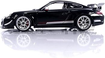 Bburago 1/18 - Porsche 911/997 GT3 RS 4.0L - Black Diecast Model
