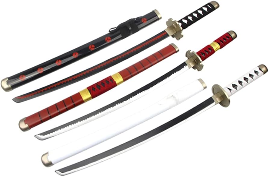 Amazon.co.jp: ロロノア・ゾロ 黒刀秋水 雪走 三代鬼徹 和道一文字