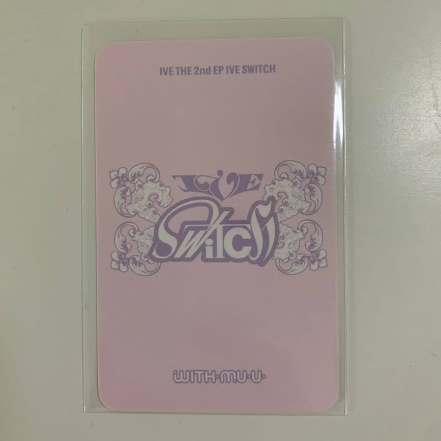 Amazon.co.jp: IVE SWITCH ウォニョン ラキドロ withmuu トレカ : おもちゃ