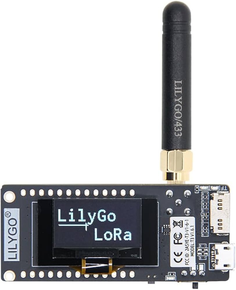 Amazon.com: LILYGO LoRa32 433Mhz ESP32 Development Board OLED 0.96