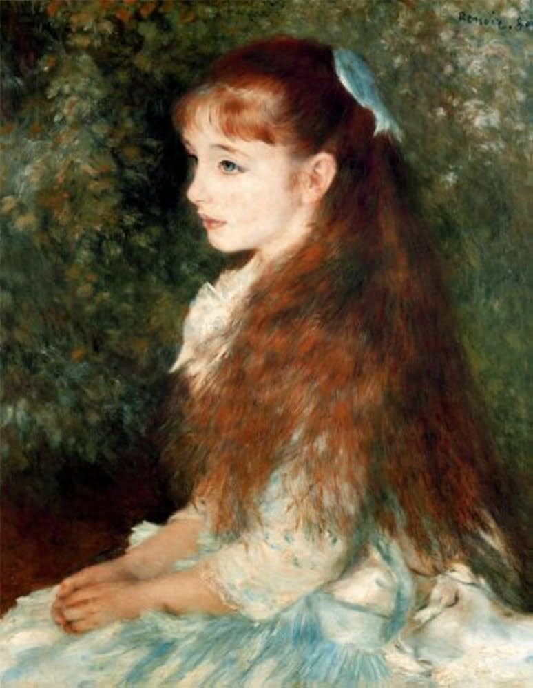 Amazon.co.jp: ルノワール・「イレーヌ・カーン・ダンヴェール嬢の肖像