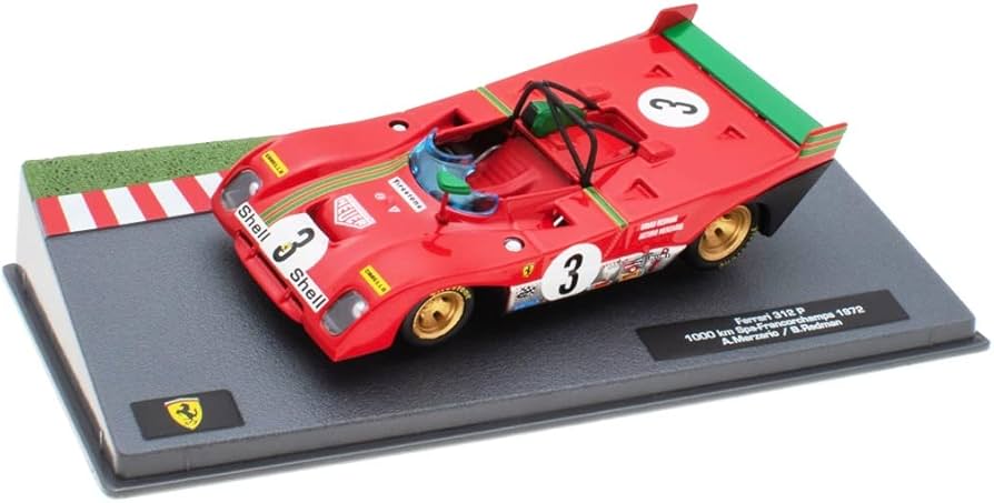 Amazon.com: OPO 10 - Miniature car 1/43 Ferrari 312 P - 1000 km