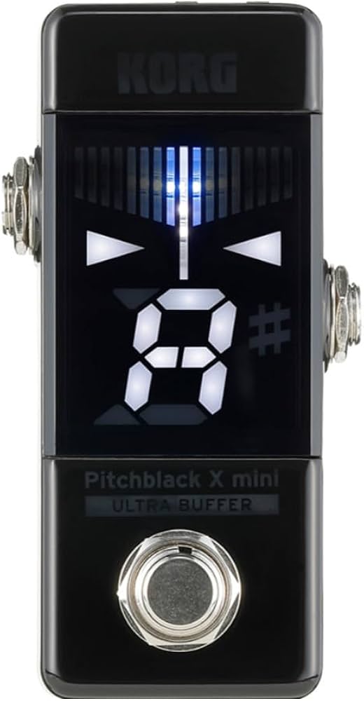 Amazon.com: Korg Pitchblack X Mini Chromatic Guitar Pedal Tuner w