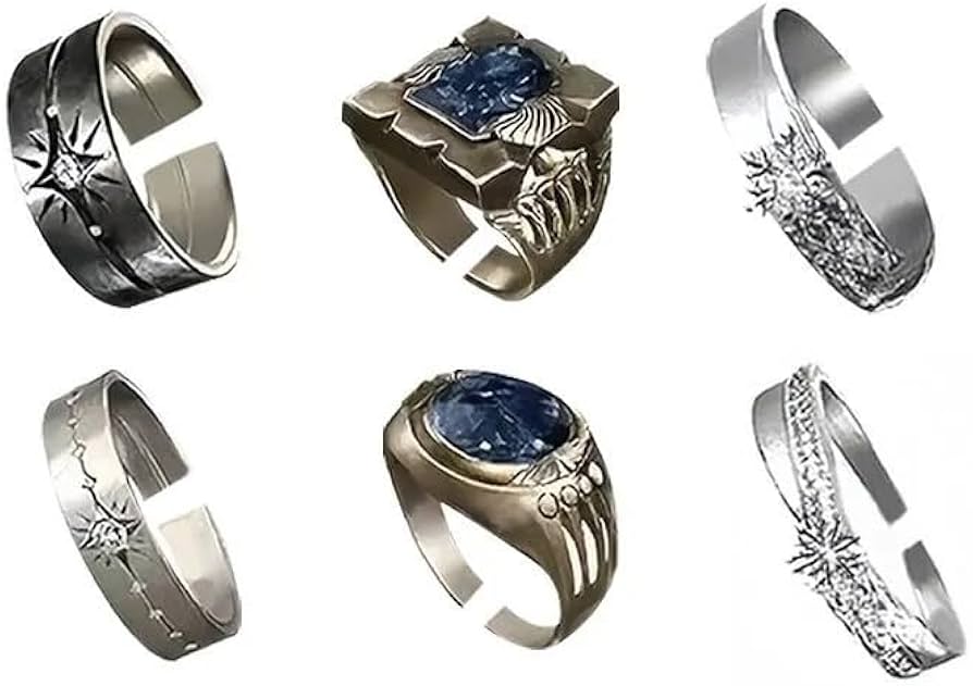 Amazon.co.jp: 恋と深空 指輪 ペアリング セイヤ ホムラ レイ 沈星回