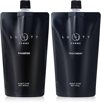 Amazon | LUTY メンズ スカルプ シャンプー トリートメント セット