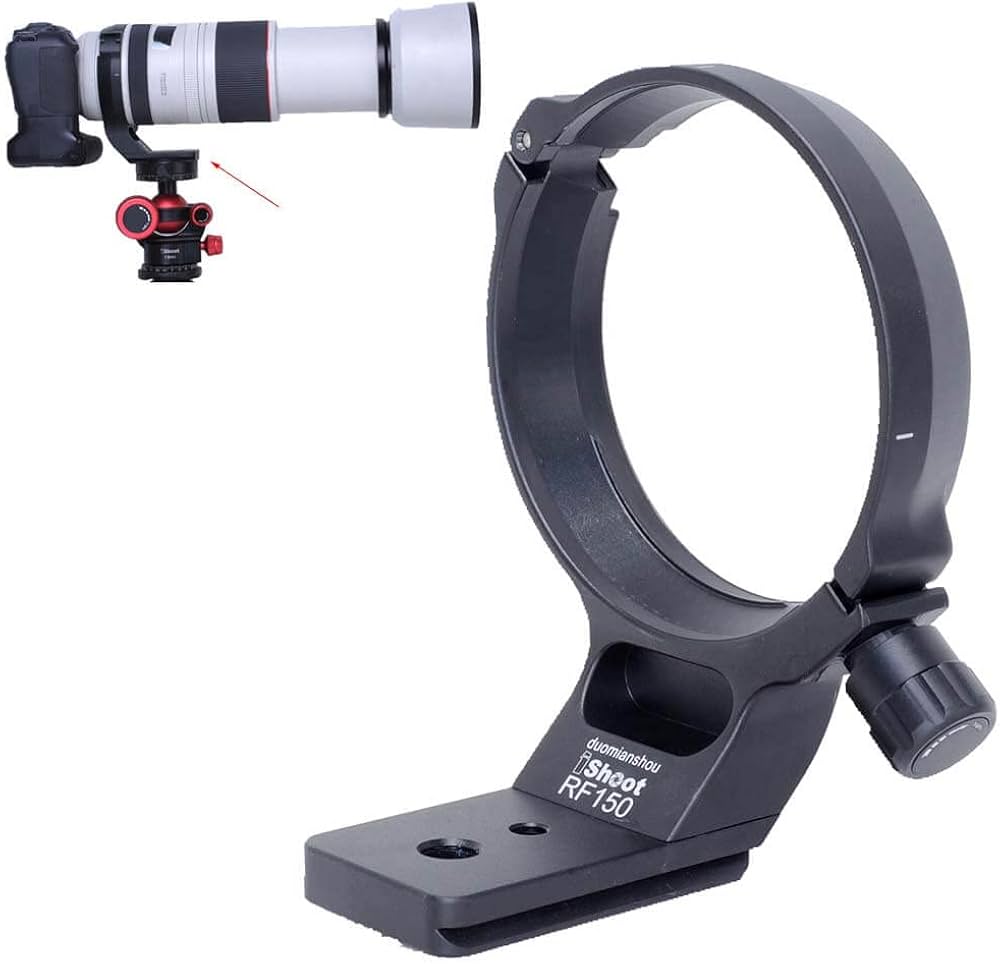 Amazon | iShoot金属レンズサポート襟、レンズブラケット襟、三脚