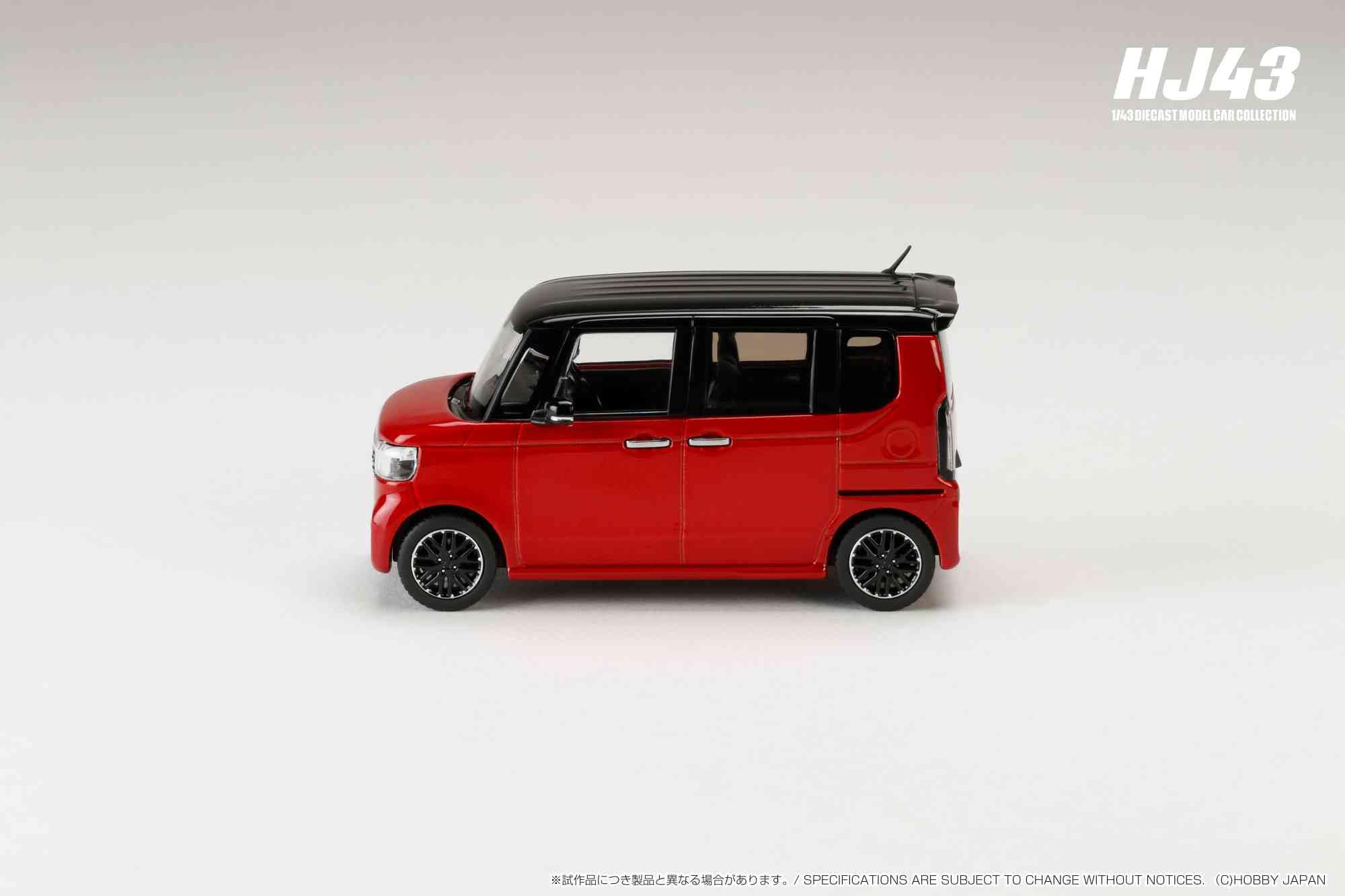 Amazon | HJ43 1/43 ホンダ N-BOX CUSTOM プレミアムクリスタルレッド