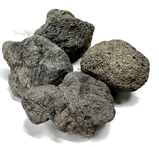 Amazon.co.jp: 富士山 溶岩石 (高濾過) ブラック 黒 19kg 150-300mm
