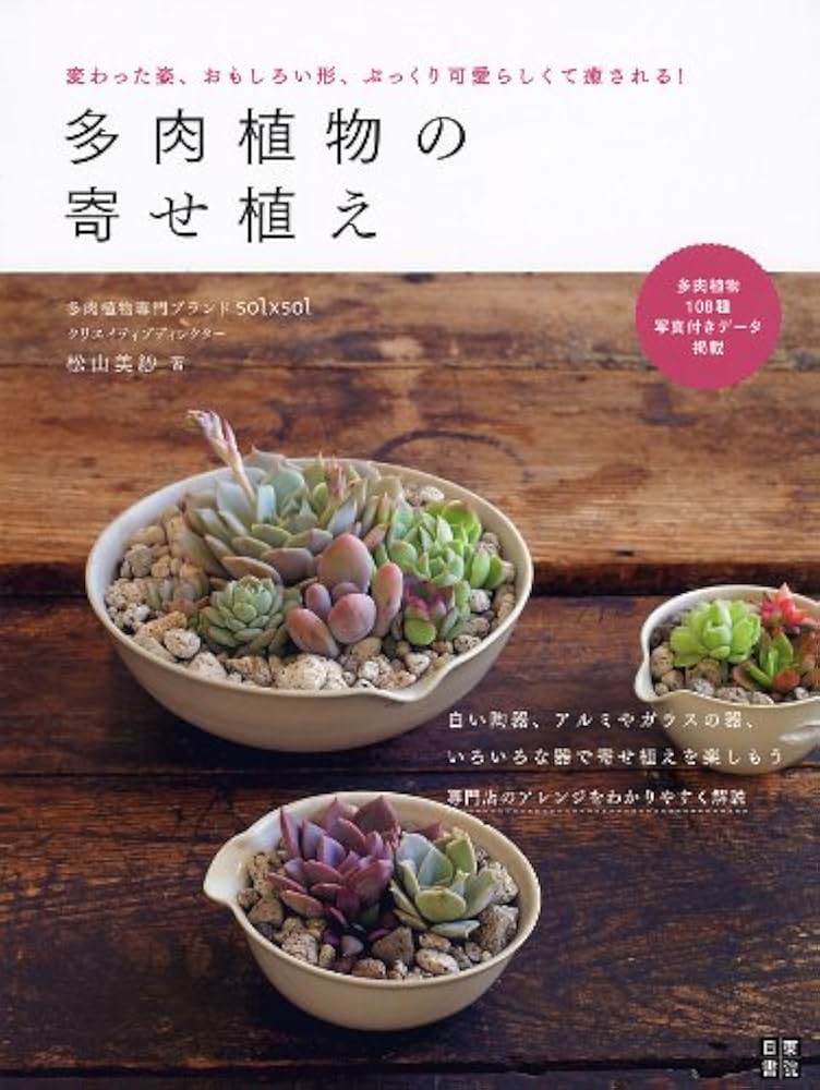 多肉植物の寄せ植え | 松山 美紗 |本 | 通販 | Amazon