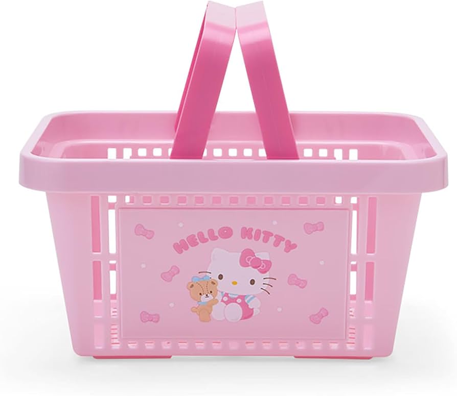 Amazon.co.jp: サンリオ(SANRIO) バスケット ハローキティ 収納 小物