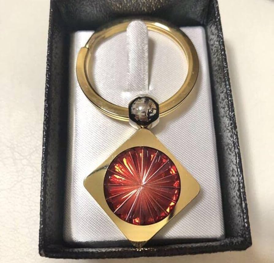 Amazon.co.jp: 当選品 SHIMADZU 島津薩摩切子 キーホルダー 鹿児島 仙