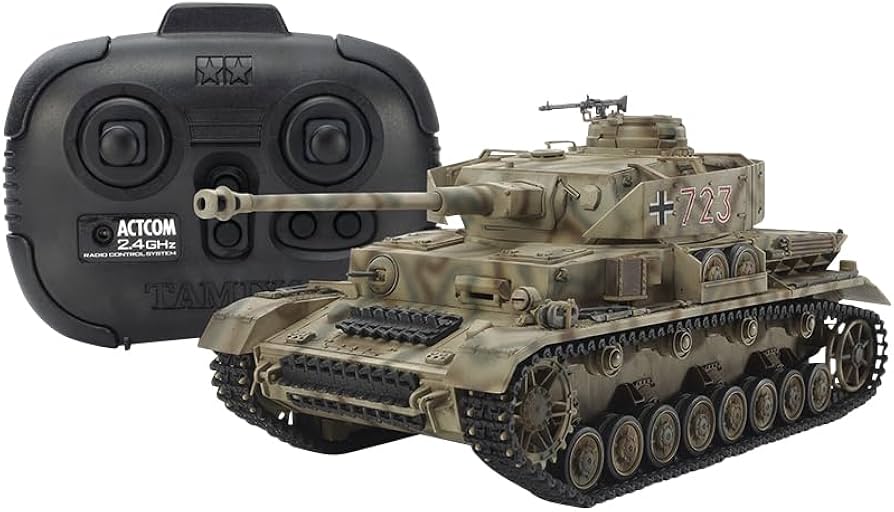 Amazon.co.jp: タミヤ(TAMIYA) 1/35 RCタンクシリーズ No.18 ドイツIV