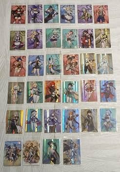 Amazon.co.jp: 原神 Genshin ウエハース カード Wafer Card 全34種