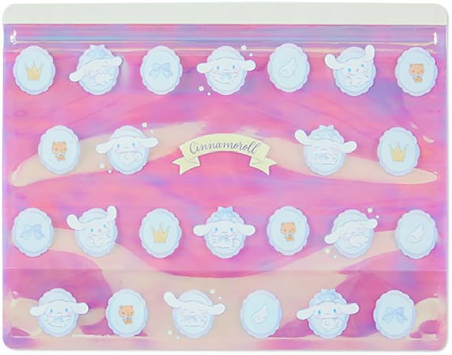 Amazon | サンリオ(SANRIO) シナモロール ジッパーバッグ 768766