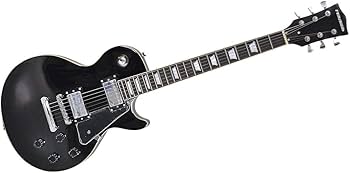 Amazon | PLAYTECH (プレイテック) エレキギター LP400 Black レス