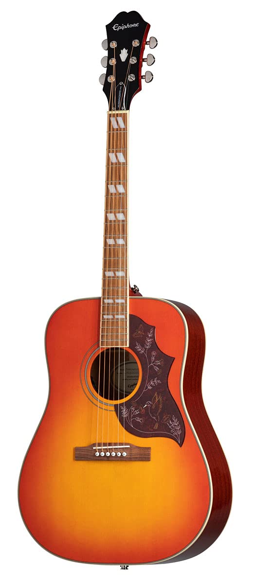 Amazon | Epiphone/Hummingbird Studio Faded Cherry Sunburst