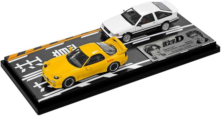 Amazon | MODELER'S 1/64 頭文字D セットVol.16 秋山渉レビンターボ