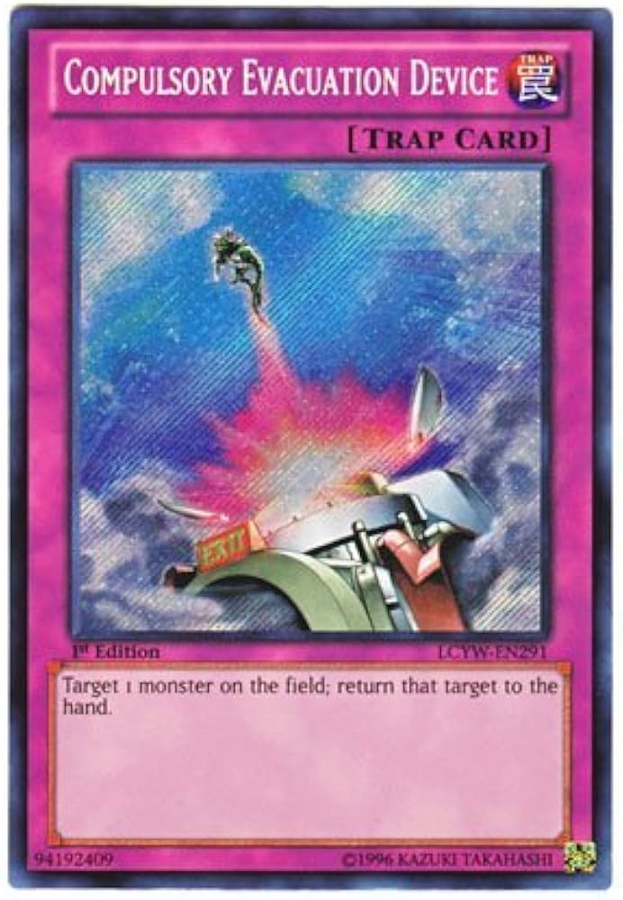 Amazon.co.jp: 遊戯王 英語版 LCYW-EN291 Compulsory Evacuation