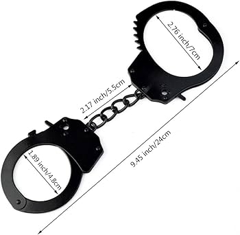 Amazon.co.jp: Fengek メタル手錠 鍵付き 2個 コスプレ 警察用