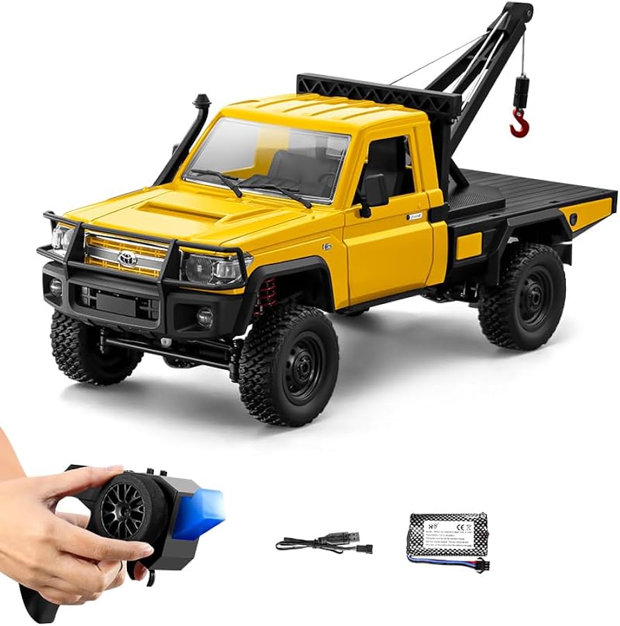 Amazon.co.jp: MN MODEL 1:12 ランドクルーザーLC79 MN-82T フック昇降