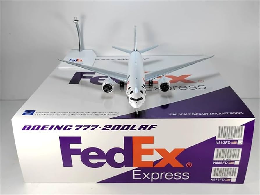 Amazon.com: ACE HOBBY JC Wings for FedEx Express for Boeing 777