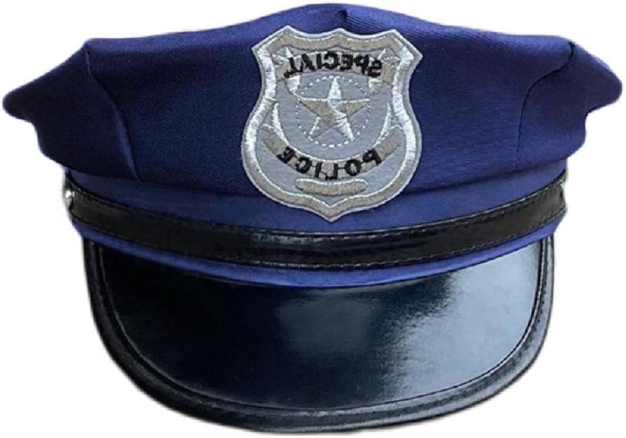 Amazon.co.jp: 警察の警官の帽子コスプレ 警官の帽子 警官の衣装帽子
