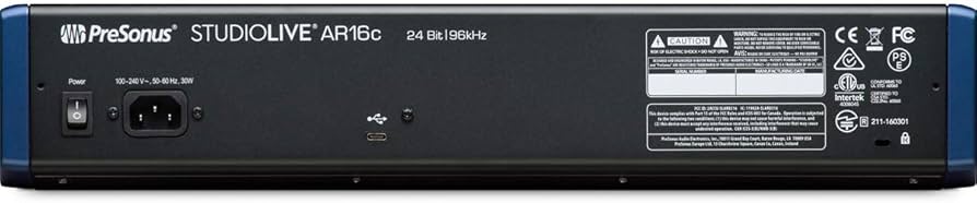 Amazon | PreSonus StudioLive AR16c USB オールインワン