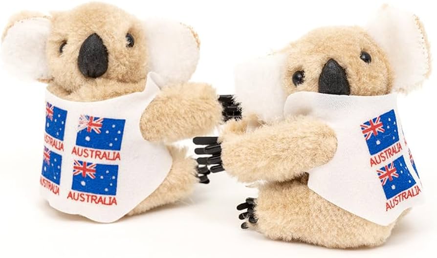 Amazon.co.jp: ひっつきコアラ 12個セット 一匹全長6cm クリップ