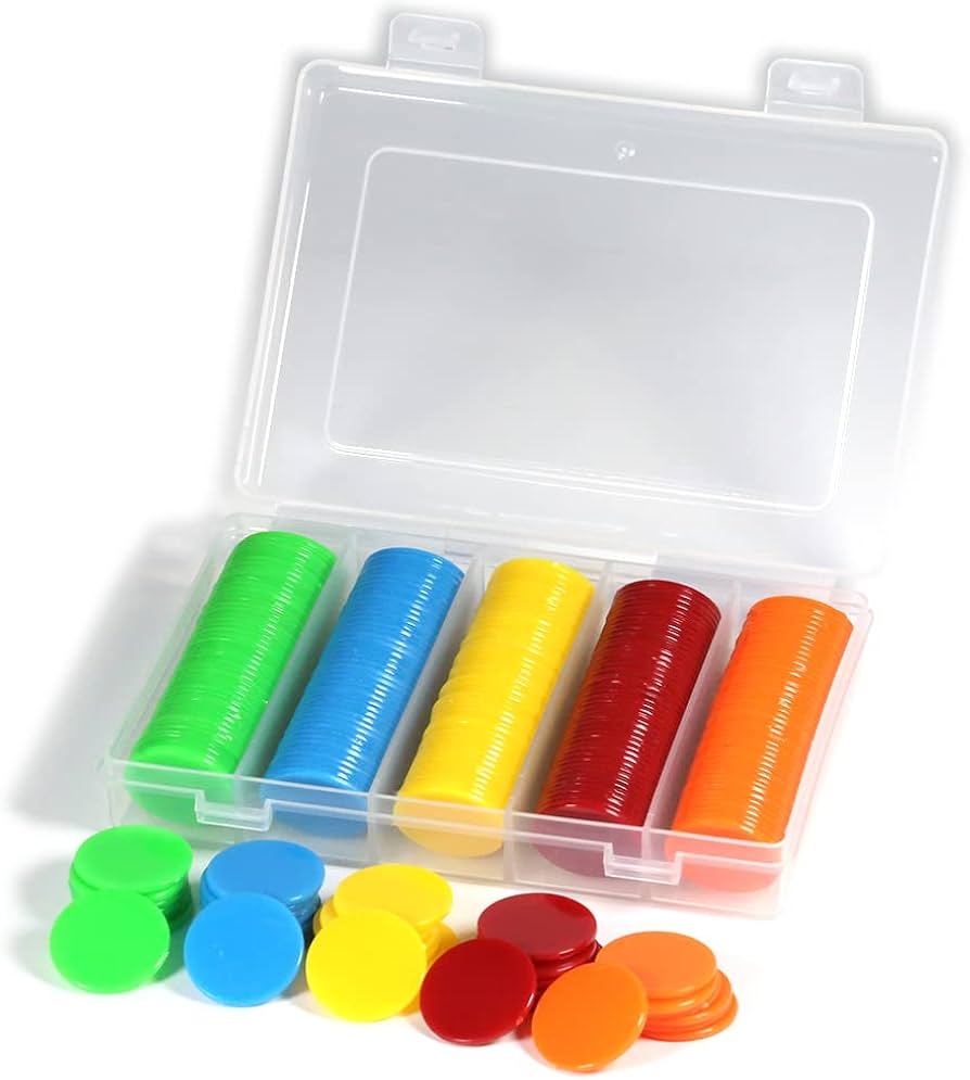 Amazon | アズキホーム ポーカーチップ カジノチップ 収納ケース付