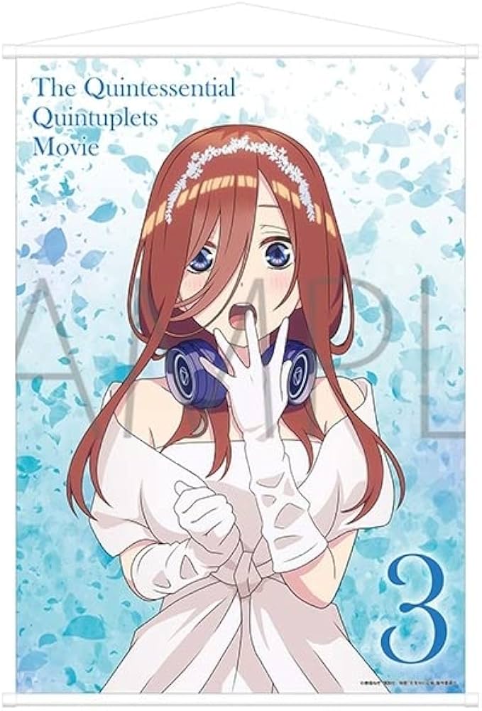 Amazon.co.jp: 映画 五等分の花嫁 B2タペストリー ウェディングドレス