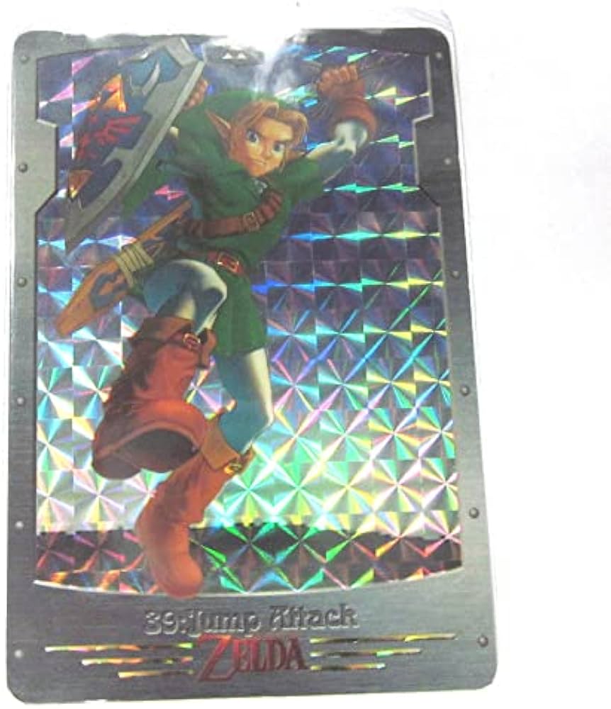 Amazon.co.jp: カードダス ゼルダの伝説 №39 ジャンプ斬り : おもちゃ