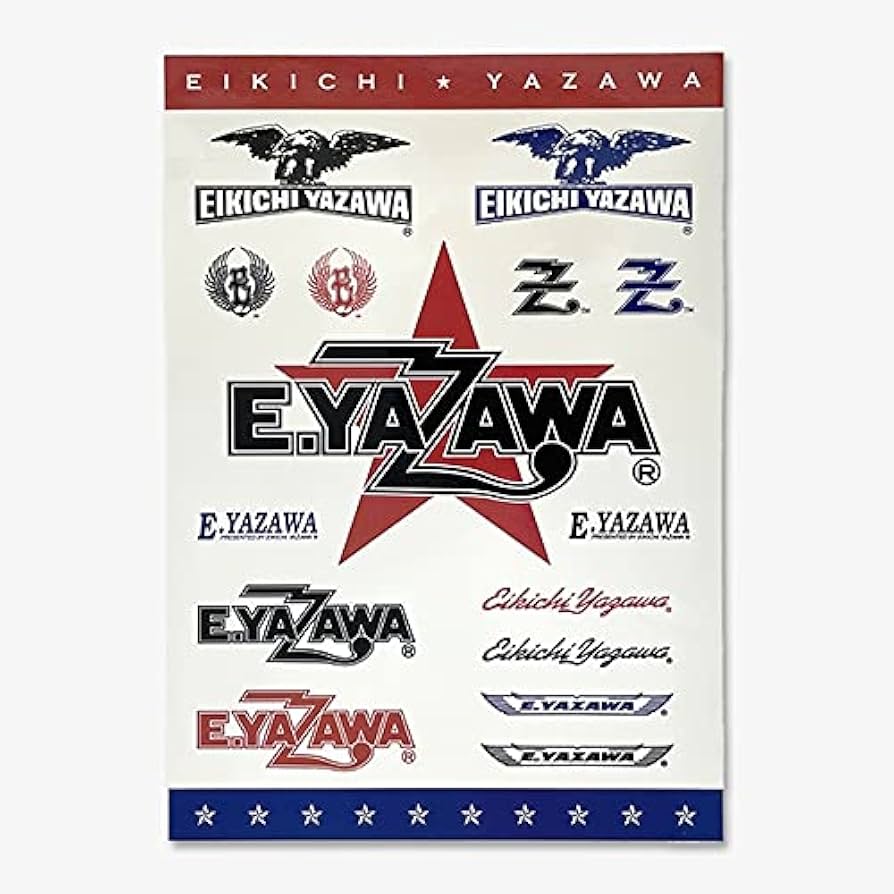 Amazon.co.jp: 矢沢永吉 特典ステッカーシート(ロゴ星・ワシロゴ) : 車