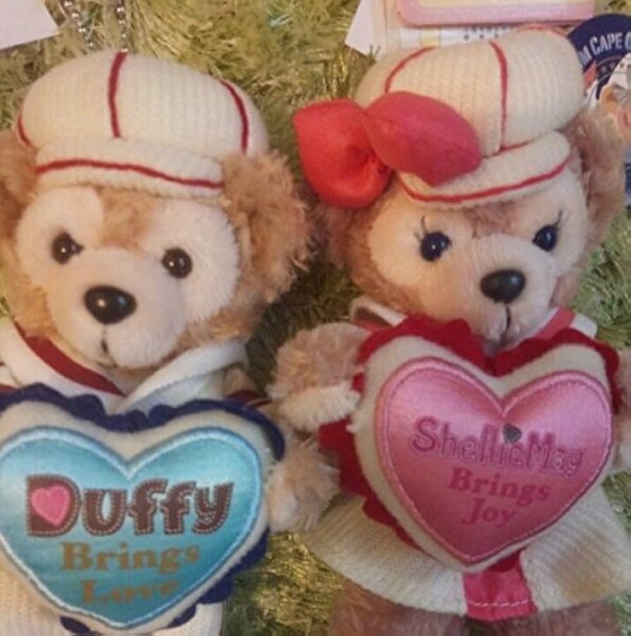 Amazon.co.jp: ダッフィー シェリーメイ バレンタイン ぬいぐるみ