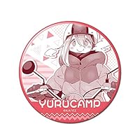 Amazon | ゆるキャン△ 缶バッジ デザイン03(各務原なでしこ/C