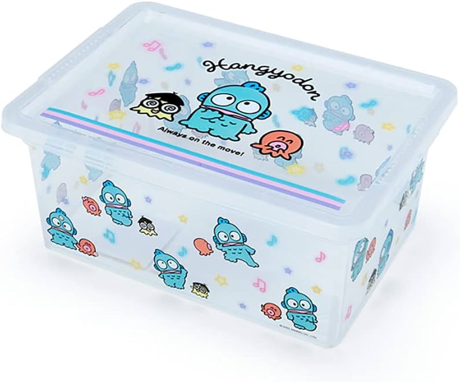 Amazon.co.jp: サンリオ(SANRIO) ハンギョドン フタ付き収納ケース