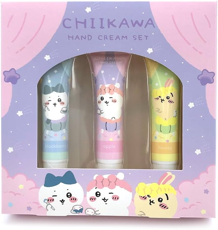 Amazon.co.jp: 粧美堂 ちいかわ ハンドクリームセット 3本入り コスメ