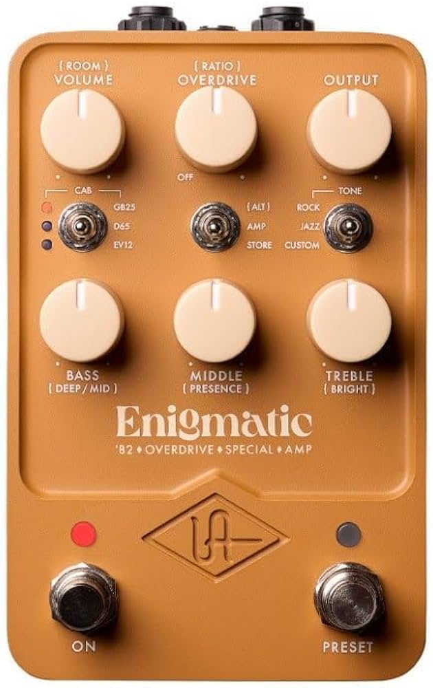 Amazon | UNIVERSAL AUDIO UAFX Enigmatic UAFXシリーズ 6.5*9.2*14.1