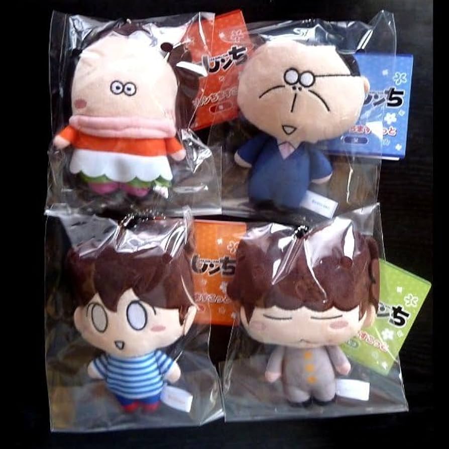 Amazon.co.jp: ぬいぐるみ 全4種 コンプリートセット 父 母 みかん