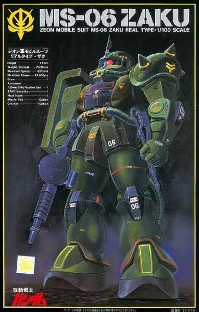 Amazon | 〈旧キット〉 機動戦士ガンダム リアルタイプ・ザク 1/100