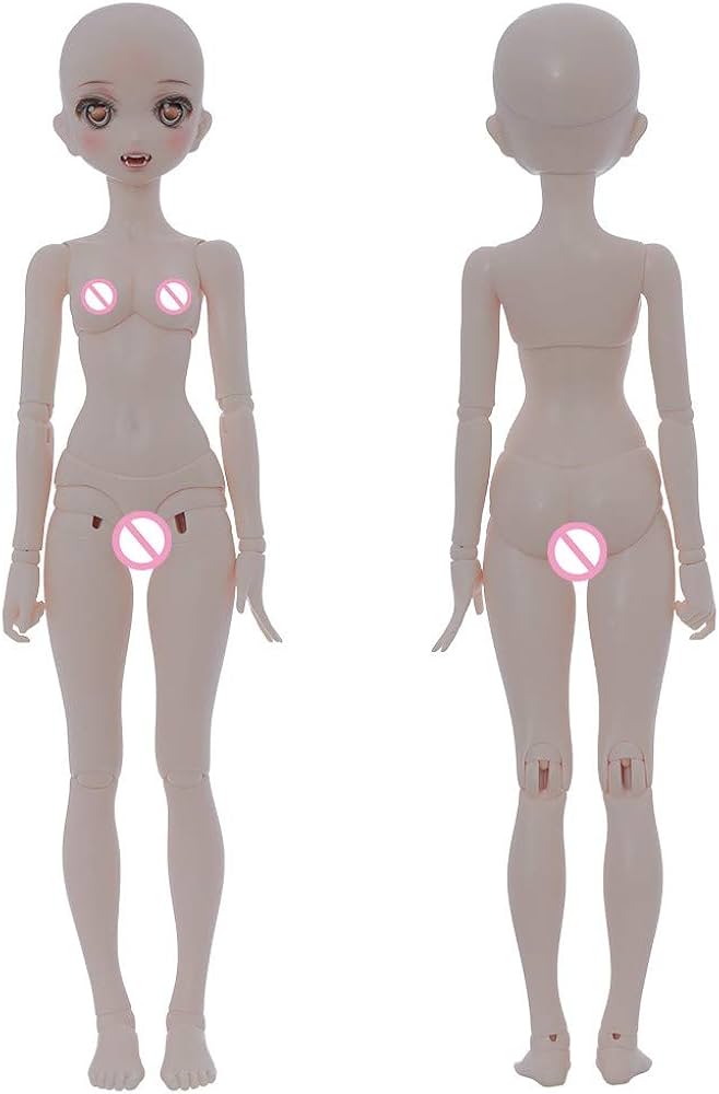 Amazon | BJDドール 球体関節人形 1／4 40cm 女 人形本体 ヘッド+