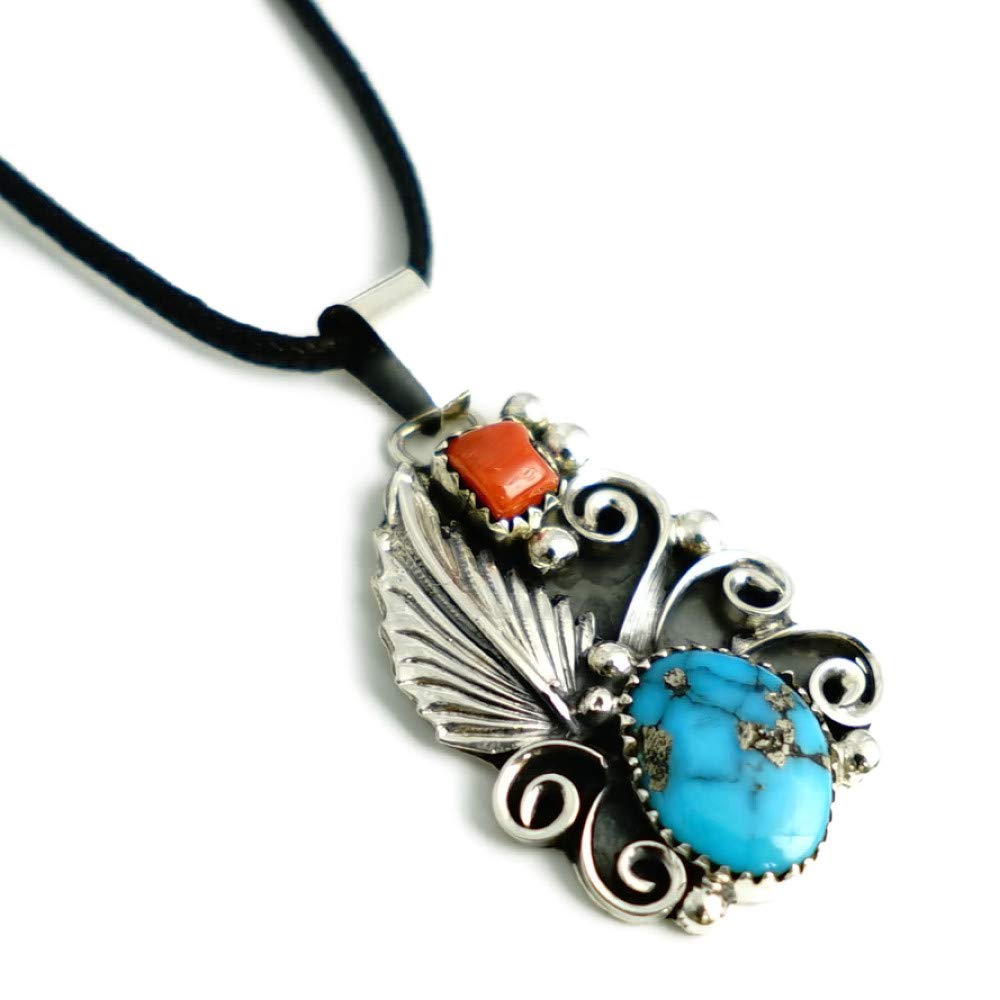 Amazon | [ブルーコーン] インディアンジュエリー ペンダントトップ