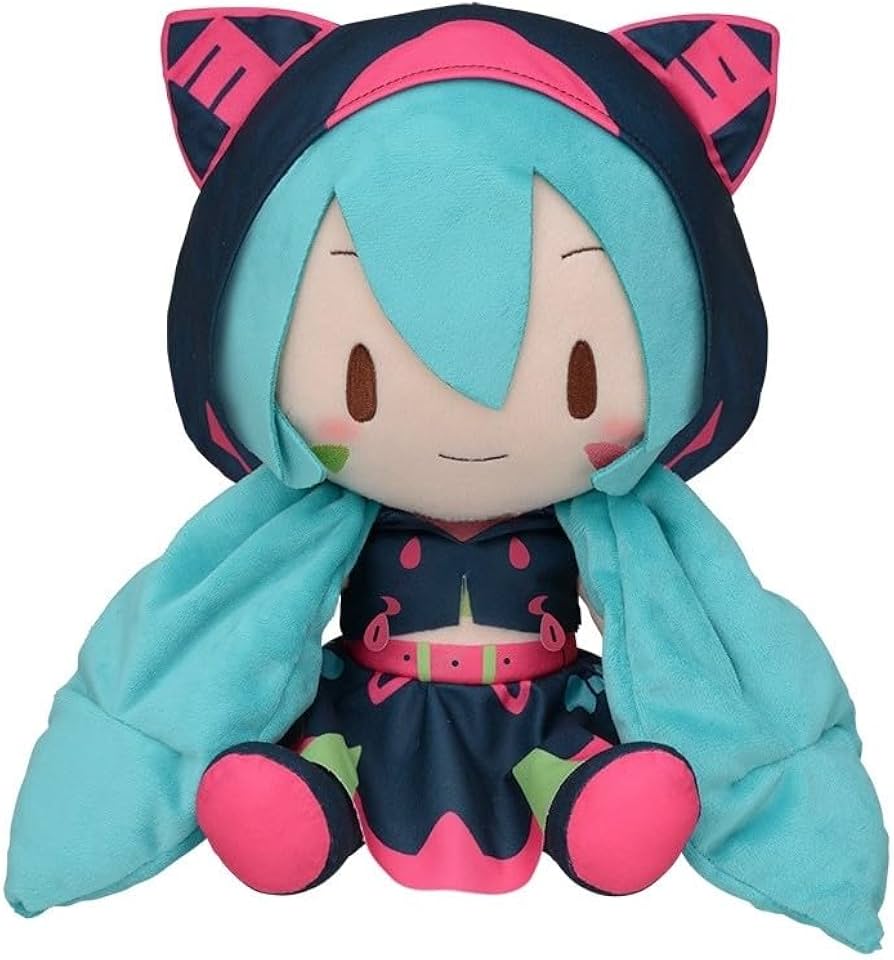 Amazon.co.jp: JAIA 初音ミクシリーズ ふわぷちLぬいぐるみ “初音ミク