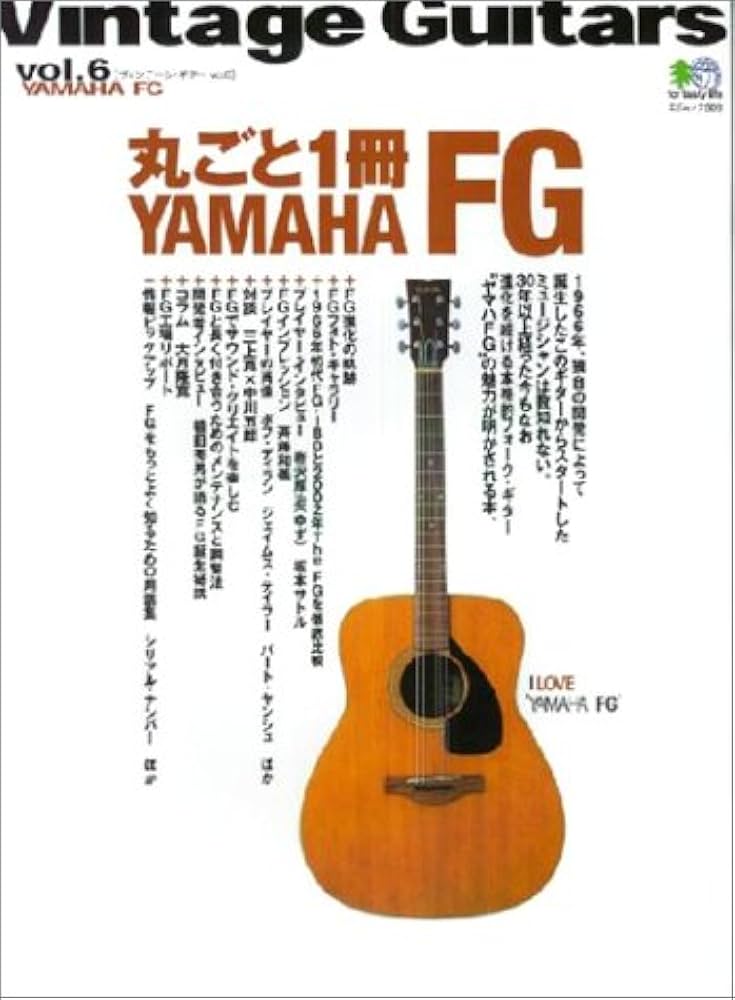 ヴィンテージ・ギター (Vol.6) 丸ごと1冊YAMAHA FG エイムック (506