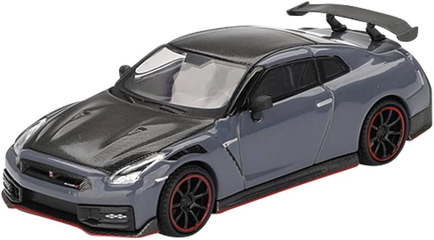 Amazon | MINI GT 1/64 Nissan GT-R Nismo 2024 NISMO ステルスグレー